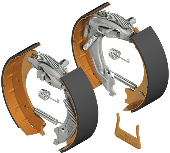 Brake shoe set "automatic adjustment" 200x50 KnottAvonride Ltd.