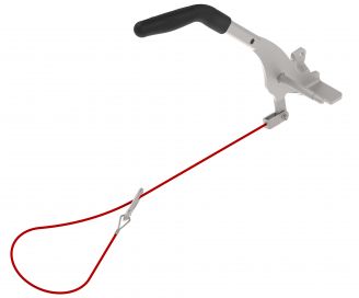 Handbrake lever - 203743.001 - Handbrake lever