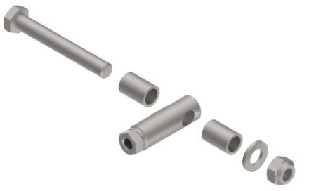 Screw set shock absorber - 208360.001 - Shock absorbers
