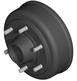 Brake hub 300 - 28593P02 - Brake hub
