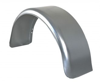 Mudguard single-axle sheet metal round - 400348.001 - Mudguard