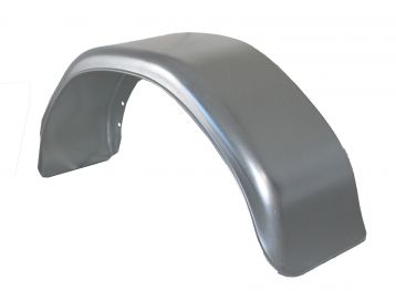 Mudguard single-axle metal sheet angular - 402509.001 - Mudguard