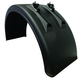 Rear wheel- mudguard