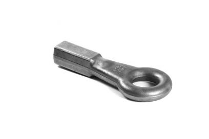 Drawbar eye for welding Nato - 408912.001 - Traction device