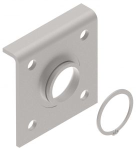 Connection pipe for support leg foldable - 412898.001 - Supporting feet