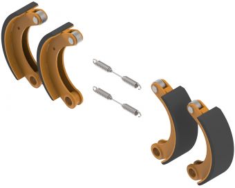 Brake shoe set - 416144.001 - Brake shoe set