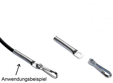 Rope closure with simplex hook - 417069.001 - Tarpaulins and equipment