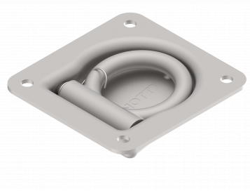 Lashing eye with spring - 420914.001 - Fastening anchor