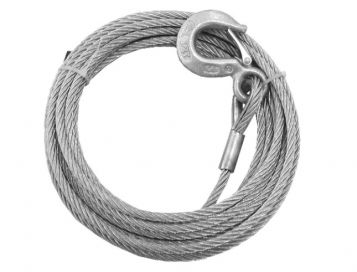 Steel cable with load hooks - 4803369X - Winch accessories