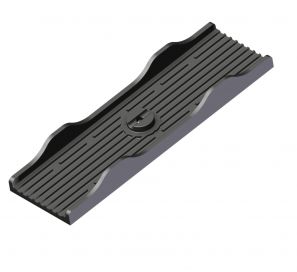 Keel support 2,5"x12" - 6X1065.023 - Boat trailer