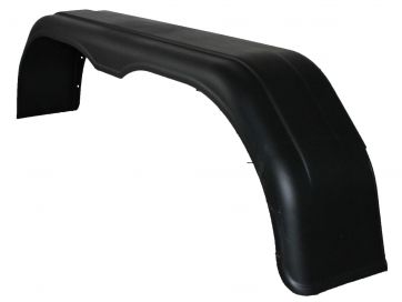 Mudguard double-axle plastic angular - 6X1506.002 - Mudguard