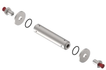 Bolts Ø25x121mm - 707309.002 - Spare parts overrun device