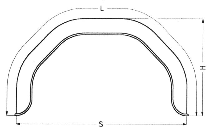 Sheet metal mudguard for single axle angular - 402510.001 - Mudguard