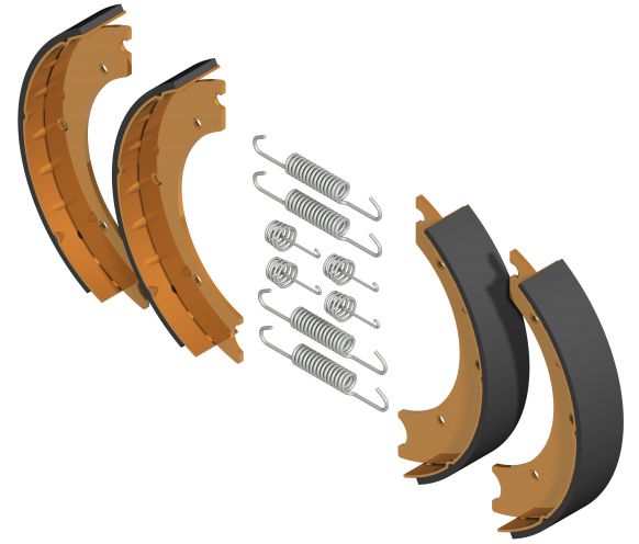 Brake shoe set - 406164.001 - Brake shoe set