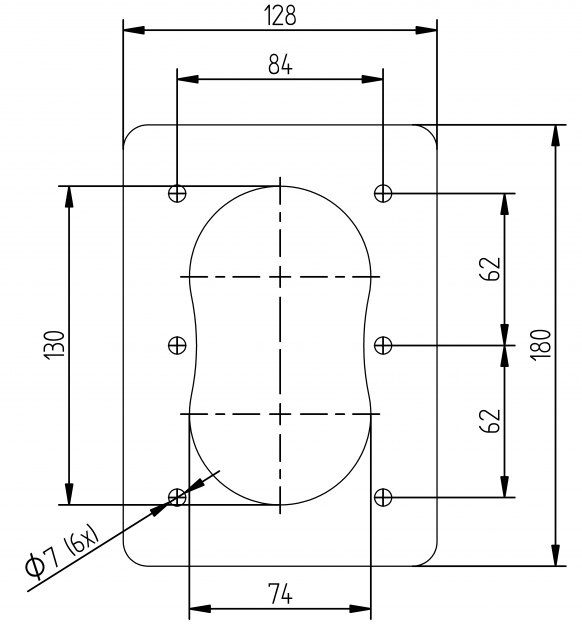 Reinforcing plate - 406480.001 - Fastening anchor