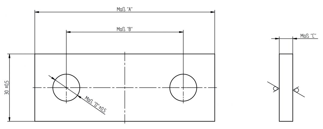 Clamping plate - 406561.004 - Fastening anchor