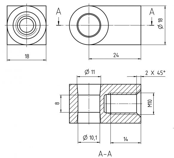 Eye - 415985.001 - Gas spring strut accessories