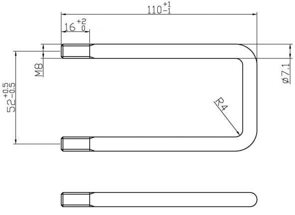 Lashing bracket loose - 420097.001 - Fastening anchor