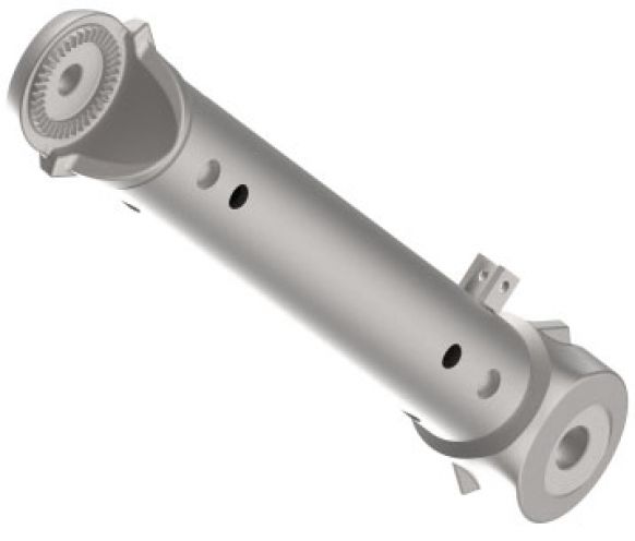 Connecting piece 500lg - 9887179354 - Spare parts overrun device